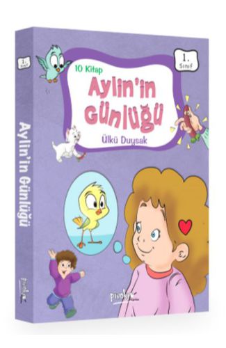 1. Sınıf Aylin’in Günlüğü Serisi - 10 Kitaplık Set