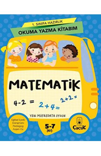 1. Sınıfa Hazırlık Okuma Yazma Kitabım Matematik