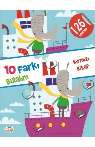 10 Farkı Bulalım-Kırmızı Kitap