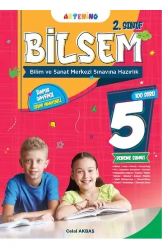 2. Sınıf 2025 BİLSEM Sınavına Hazırlık 5’li Deneme Sınavı