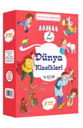 2. Sınıf Dünya Klasikleri - 10 Kitap Takım