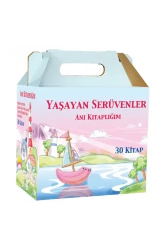 4. ve 5. Sınıflar İçin - Yaşayan Serüvenler - Anı Kitaplığım Seti (30 Kitap Takım)