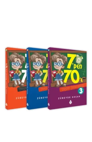 7'Den 70'e Beyin Jimnastiği Seti (3 Kitap)