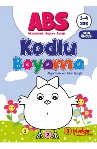 ABS 3-4 Yaş Kodlu Boyama