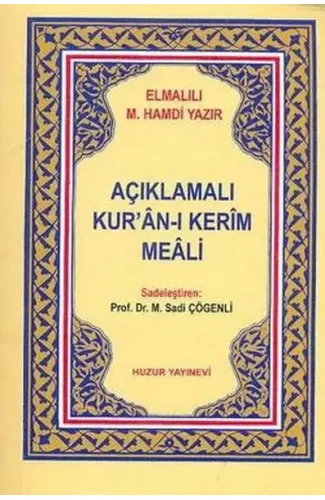 Açıklamalı Kuranı Kerim Meali Metinsiz (Cep Boy)