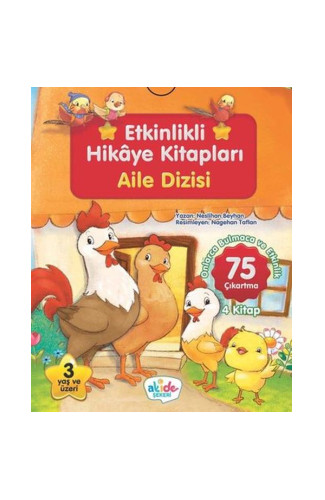 Aile Dizisi - Etkinlikli Hikaye Kitapları (4 Kitap Takım)