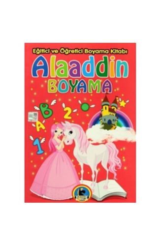 Alaaddin Boyama - Eğitici ve Öğretici Boyama Kitabı