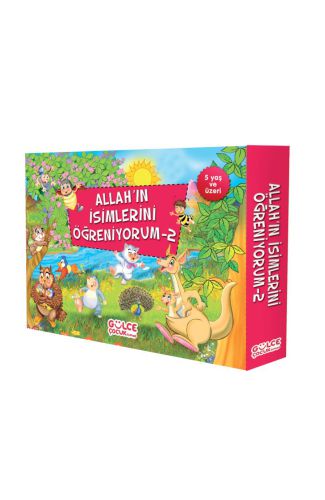 Allahın İsimlerini Öğreniyorum - 2 (10 Kitap Takım)