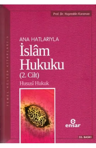 Ana Hatlarıyla İslam Hukuku 2