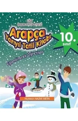 Arapça 10. Sınıf Yarıyıl Tatil Kitabı