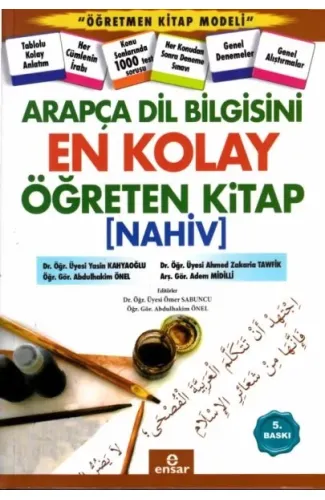 Arapça Dilbilgisini En Kolay Öğreten Kitap (Nahiv)