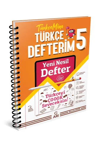 Arı Yayıncılık 5.Sınıf TürkçeMino Türkçe Defterim