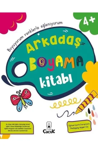 Arkadaş Boyama Kitabı - 4+ Yaş