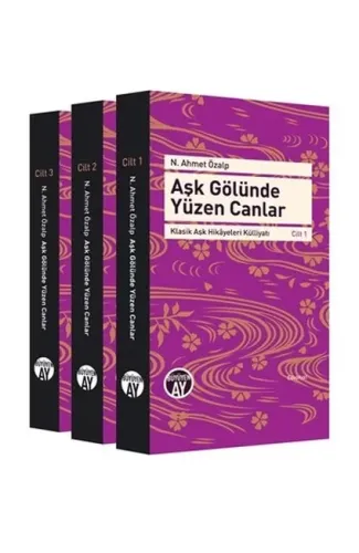 Aşk Gölünde Yüzen Canlar - (3 Cilt Takım)