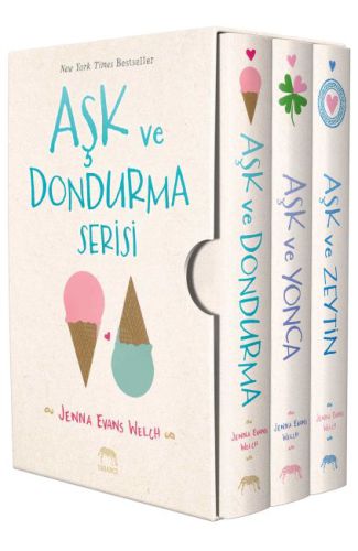 Aşk ve Dondurma Serisi Kutulu Set (3 Kitap Takım)