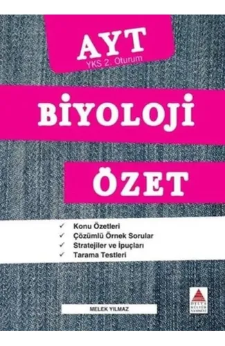 AYT Biyoloji Özet (YKS 2. Oturum)