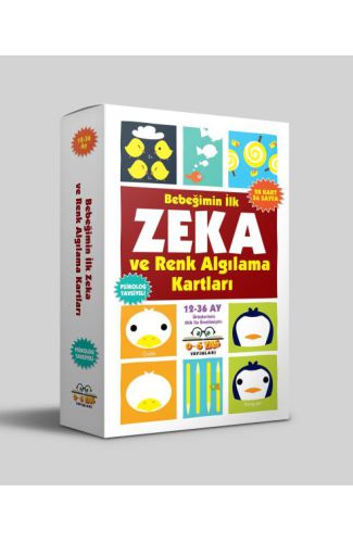 Bebeğimin İlk Zeka ve Renk Algılama Kartları (12-36 Ay)