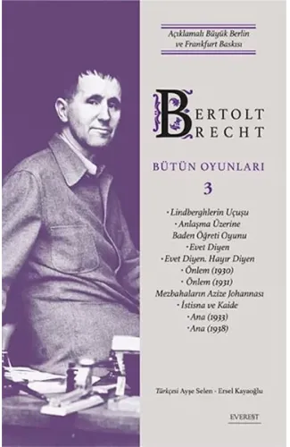 Bertolt Brecht Bütün Oyunları 3