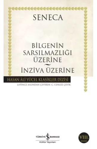 Bilgeliğin Sarsılmazlığı Üzerine - İnziva Üzerine - Hasan Ali Yücel Klasikleri