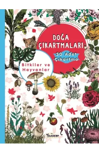 Bitkiler ve Hayvanlar - Doğa Çıkartmaları