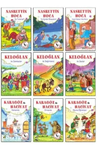 Bizim Masallarımız (9 Kitap Takım)