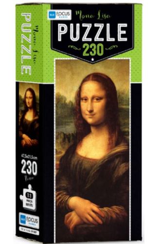 Blue Focus Mona Lisa - Puzzle 230 Parça