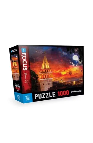 Blue Focus Puzzle Galata Kulesi 1000 Parça