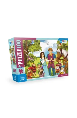 Blue Focus Snow White (Pamuk Prenses) - Puzzle 100 Parça