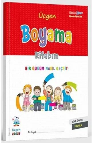 Boyama Kitabım - Bir Günüm Nasıl Geçti?