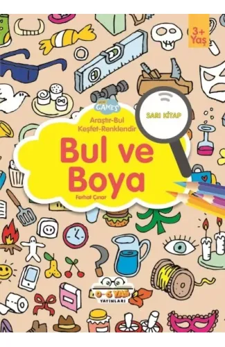 Bul ve Boya Sarı Kitap