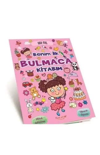 Bulmaca Kitabım Pembe  Kalem Hediyeli