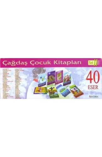 Çağdaş Çocuk Kitapları Dizisi 2 (40 Kitap Kutulu)