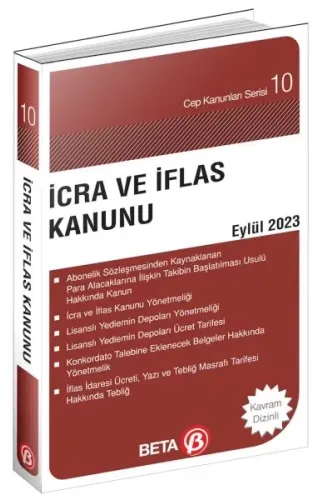 Cep 10 - İcra ve İflas Kanunu