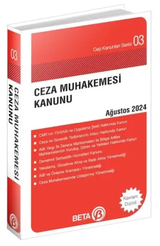 Cep Kanunları Serisi 03 - Ceza Muhakemesi Kanunu  (Cep Boy)