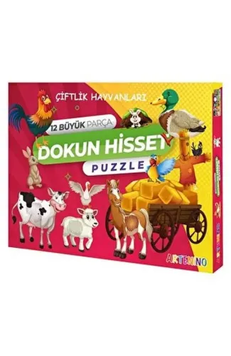 Çiftlik Hayvanları - Dokun Ve Hisset Puzzle