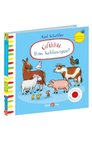 Çiftlikte Kim Saklanıyor-Alex Scheffler (Keçe Kapakçıklı Kitap)