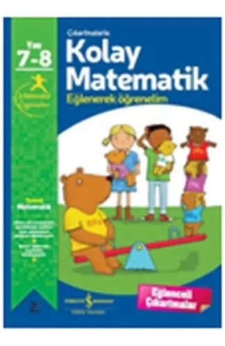 Çıkartmalarla Kolay Matematik Eğlenerek Öğrenelim 7-8 Yaş