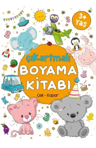 Çıkartmalı Boyama Kitabı - 3 Yaş +