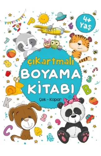 Çıkartmalı Boyama Kitabı - 4 Yaş +