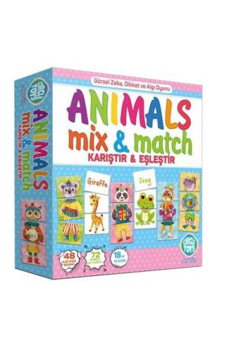 Circle Toys Animals Mix & Match