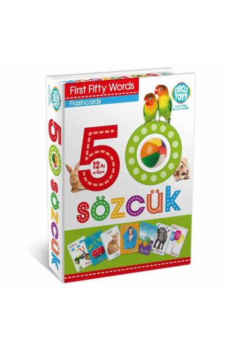 Circle Toys İlk 50 Sözcük İngilizce Türkçe Kartlar