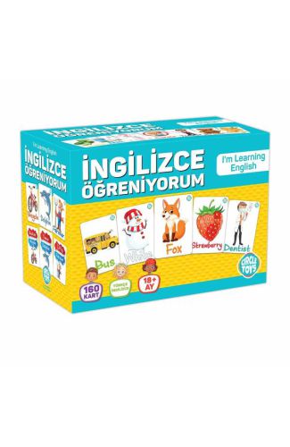 Circle Toys İngilizce Öğreniyorum Eğitici Kartlar