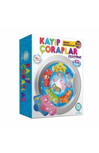 Circle Toys Kayıp Çoraplar Eşleştirme Oyunu