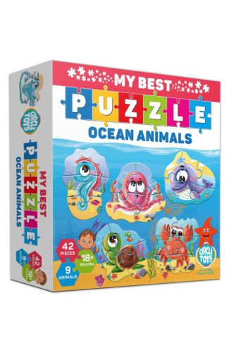 Circle Toys My Best Puzzle Ocean Animals