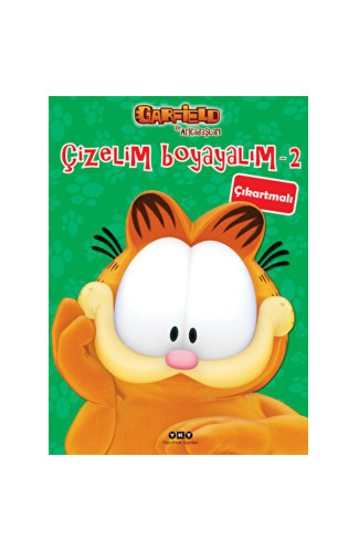 Çizelim Boyayalım 2 - Garfield ile Arkadaşları (Çıkartmalı)