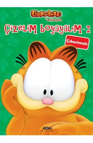 Çizelim Boyayalım 2 - Garfield ile Arkadaşları (Çıkartmalı)