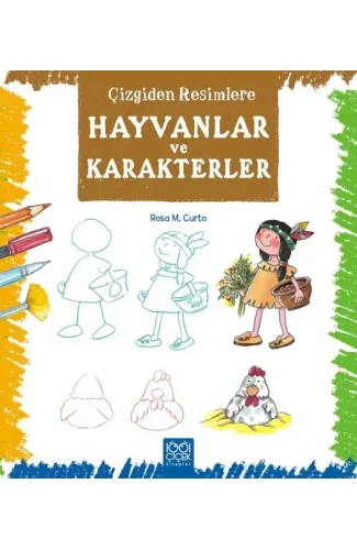 Çizgiden Resimlere - Hayvanlar ve Karakterler