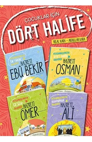 Çocuklar İçin Dört Halife Seti (4 Kitap)