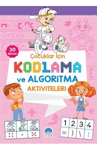 Çocuklar İçin Kodlama ve Algoritma Aktiviteleri - Pembe