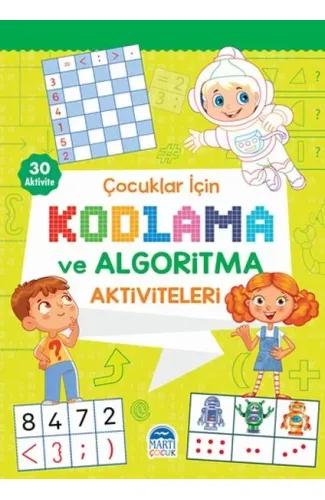 Çocuklar İçin Kodlama ve Algoritma Aktiviteleri - Yeşil